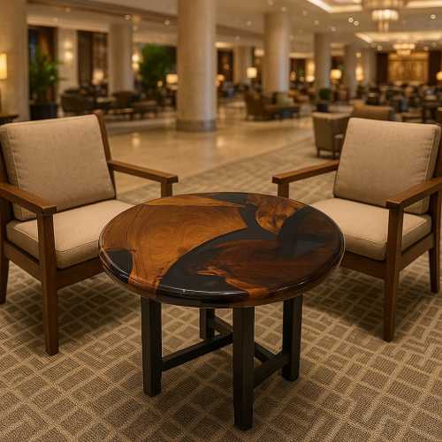 smoky back coffee table